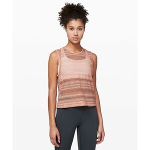 Lululemon Sweat Your Heart Out Tank Top in Antique